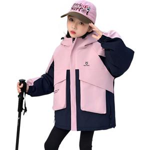 Утепленная куртка для детей 3-7 лет PROTECTCAMEL, розовый