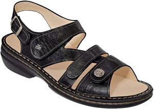 Женские сандалии Finn Comfort Gomera с ремешком на щиколотке, черный