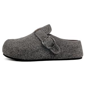 Craftsman gang Женские тапочки с закрытым носком серые, цвет Gray