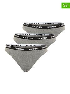 Стринги Chiemsee 3er-Set: Strings, серый