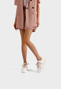 Низкие кроссовки Queen Helena, Bianco Rosa