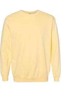 Свитшот Comfort Colors, окрашенный в готовом виде, цвет butter