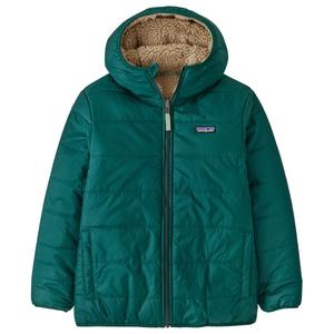 Толстовка с капюшоном "Reversible Ready Freddy Hoody" для мальчиков - зимняя куртка Patagonia, зеленый