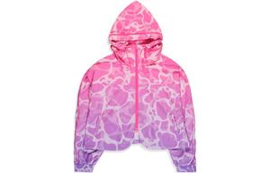 LiNing Тренч женский Vibrant Pink All Over Print Combination