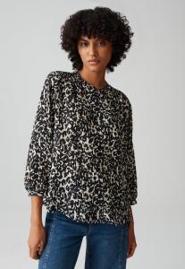 Блуза OPUS REGULAR FIT 3/4 SLEEVE TWO TONE, Black