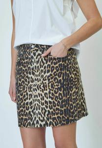 Юбка-карандаш LeoCC - Mini skirt Co'couture, черный