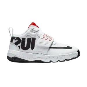 Кроссовки Nike Team Hustle D8 PS 'Just Do It', белый