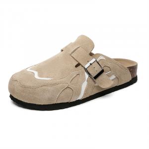 Сандалии с закрытым носком, устойчивые к истиранию и запаху, унисекс, песочного цвета MPZY, Sand