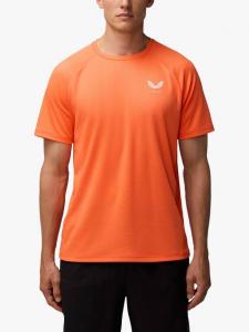 Мужская футболка для тренировок Adapt Castore, Bright Orange/Mid Grey
