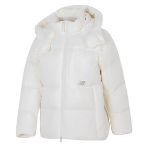 New Balance Женская белая пуховая куртка, White