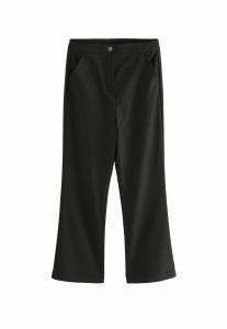 Тканевые брюки SENIOR HIGH WAIST REGULAR FIT Next, черный