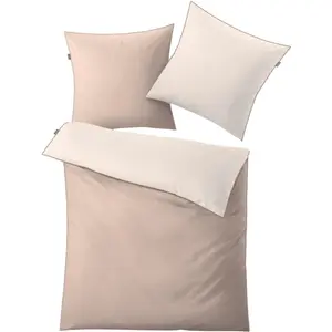 Постельное белье Kleine Wolke «Линда», простой, очень элегантный дизайн, серо-коричневый