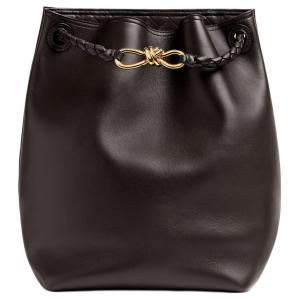 Bottega Veneta Сумка Andiamo серии из коровьей кожи, женская наплечная сумка chocolate brown