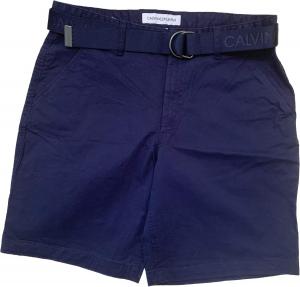Мужские шорты с поясом Calvin Klein Jeans, Peacoat