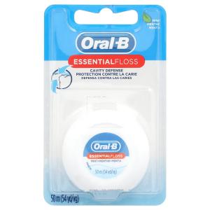 Oral-B EssentialFloss Cavity Defense Mint 54 ярда (50 м)