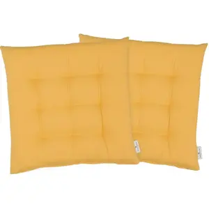 Подушка для сиденья Dove Однотонные стеганые подушки для сиденья DOVE, набор из 2 штук Tom Tailor Home, Sonne + unifarben