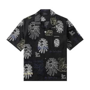 Рубашка BAPE Black Bape Graphic Stitch Shirt, Black