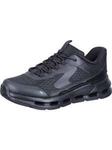 Черные низкие кеды Skechers