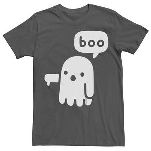 Мужская футболка с рисунком Ghost Of Disapproval Boo Licensed Character, цвет Charcoal