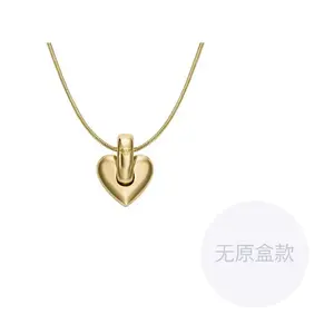 Латунные ожерелья женские золотые EMPORIO ARMANI, золотой