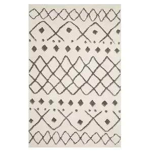 Ковер Sparta Shag 8x10 Rachel цвета слоновой кости Safavieh, 199x290 см