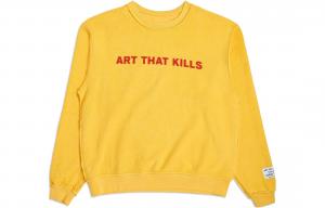 Свитшот унисекс желтый Gallery Dept