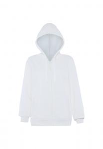 Толстовка с капюшоном на молнии kilata Zip-Up Hoodie, белый