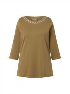 Оливково-зеленая рубашка Ulla Popken