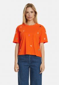 Футболка с принтом Nümph, красный