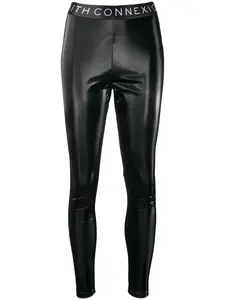Леггинсы с логотипом на поясе Faith Connexion, черный
