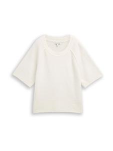 TOM TAILOR Свитер из шерсти белый