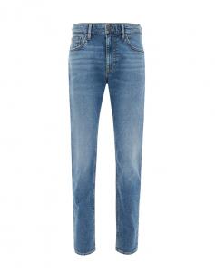 Узкие джинсы WE Fashion, Blue denim