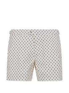 Плавательные шорты с принтом Tom Ford, бежевый