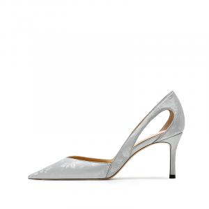 Тонкие туфли на высоком каблуке для женщин Beige Dale, Gray[6.5Cm]