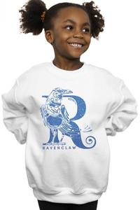 Толстовка с блестками Равенкло Harry Potter, белый