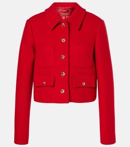 Шерстяная куртка Astley Altuzarra, цвет grenadine