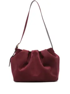 Сумка на плечо Tia со сборками Themoirè, красный