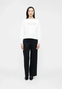 Плиссированные брюки с логотипом Karl Lagerfeld Jeans, Black