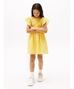 ДЕВОЧКИ Платье из фактурного хлопка