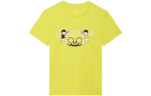 LINING Футболка для настольного тенниса bamboo green детская