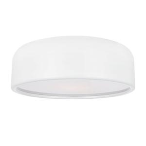 Campton 3 Light Drum Shade, врезной монтаж, с белой отделкой Cwi Lighting, белый