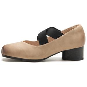 Туфли Мэри Джейн женские Agsdon, цвет Apricot