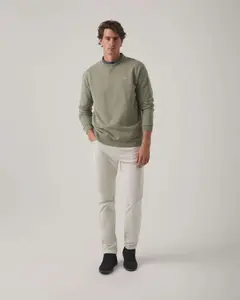 Мужская толстовка с круглым вырезом Scotta 1985, серо-коричневый