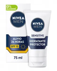 Увлажняющий защитный крем для чувствительной кожи SPF15 75 мл Nivea Men