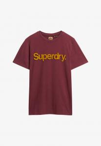 Футболка Superdry Classic, Wine red