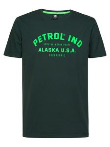 Футболка Petrol Industries Isaac, Grass green/Dark green
