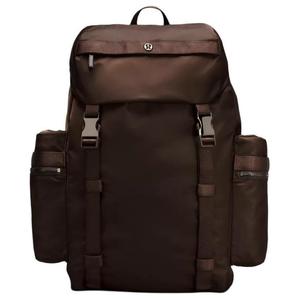 Lululemon Нейлоновый рюкзак унисекс обычный скороварка бронзовый, French Press & Bronze