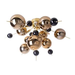 Светодиодный потолочный светильник Näve, 57x38 см, черный/золотой