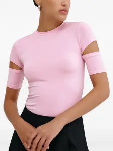 Футболка Esme с вырезами Marcella, розовый