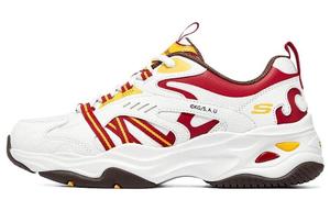 Кроссовки женские D"Lites 4.0 Chunky с низким верхом, белые/красные Skechers